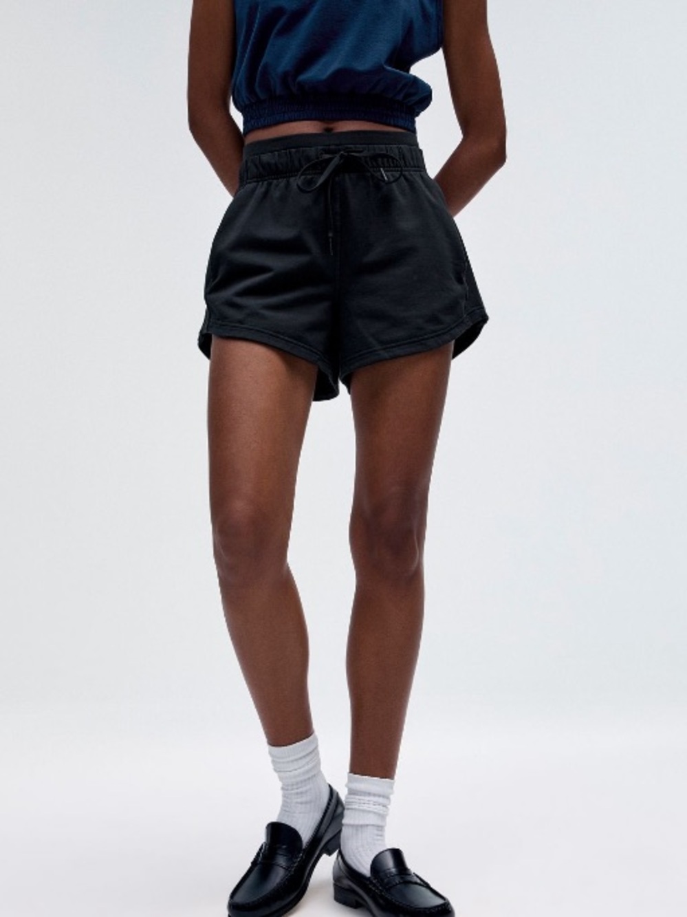 Lululemon Inner Glow High-Rise Short 3" Black Size 6